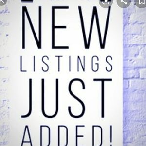 🥰 NEW LISTINGS...just added!🥰